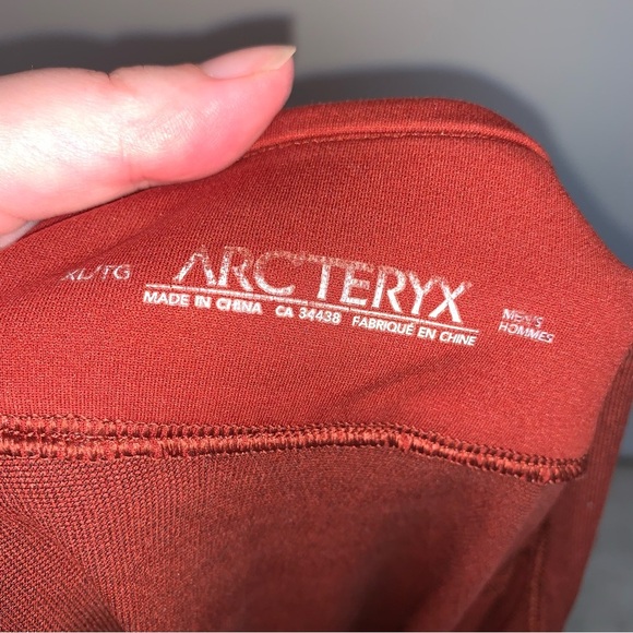 Arc'teryx Rust Quarter-Zip Pullover XL - Picture 3 of 6